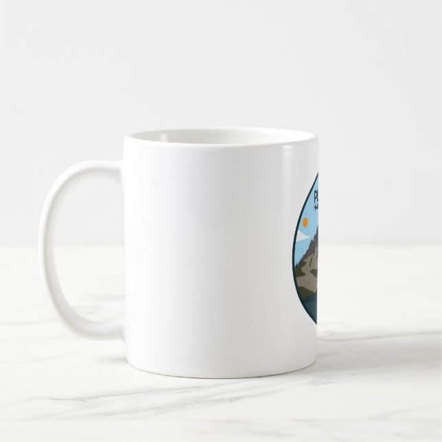 Caneca De Café Floresta Nacional Plumas (Esquerda)