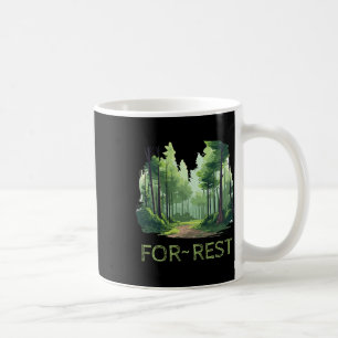 Caneca De Café Floresta Para-restar