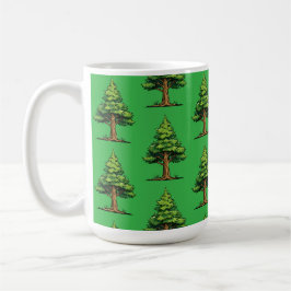 Caneca De Café Floresta perene