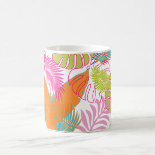 Caneca De Café Floresta tropical PixDezines/imagem ajustável