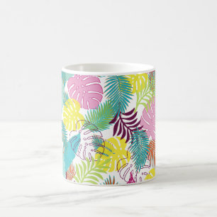 Caneca De Café Floresta tropical PixDezines/imagem ajustável