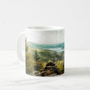 Caneca De Café Florestas   Montanhas Ore Alemanha