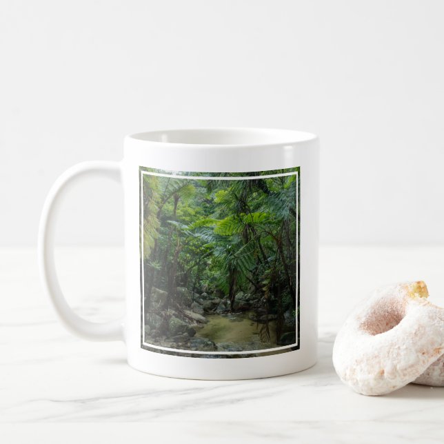 Caneca De Café Florestas | Parque Nacional Iriomote Ishigaki (Com Donut)