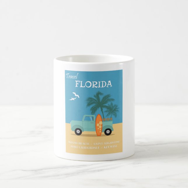Caneca De Café Flórida:Caneca de Café de Viagem (Centro)