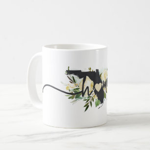 Caneca De Café Flórida Estado Personalizado Sua Cidade Natal Rúst