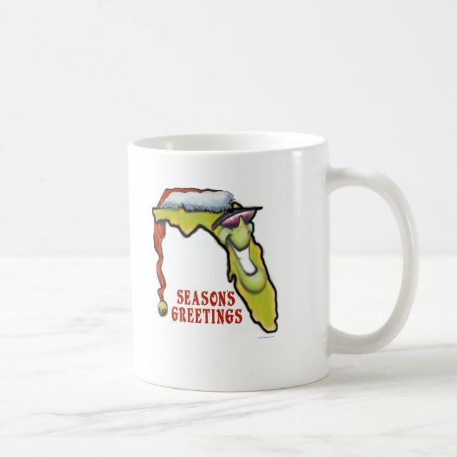 Caneca De Café Flórida Natal (Direita)