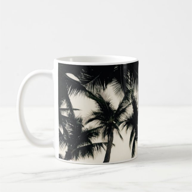 Caneca De Café Flórida Palm Tree Coffee Mug (Esquerda)