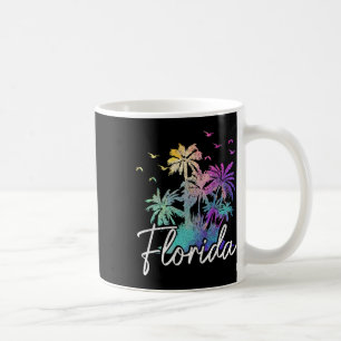 Caneca De Café Flórida Praia Vintage Miami Tampa Palmeiras Férias