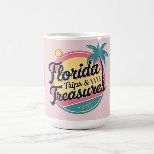Caneca de Café Florida Trips & Treasures (Centro)