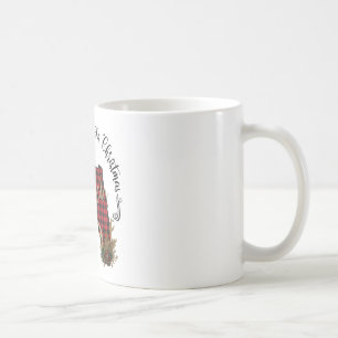 Caneca De Café Flórida Xadrez Todos Vêm Para Casa No Natal