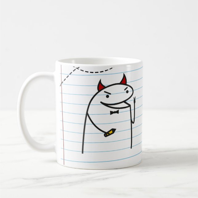 Caneca De Café Flork Taza Maestro - Dia de examen (Esquerda)