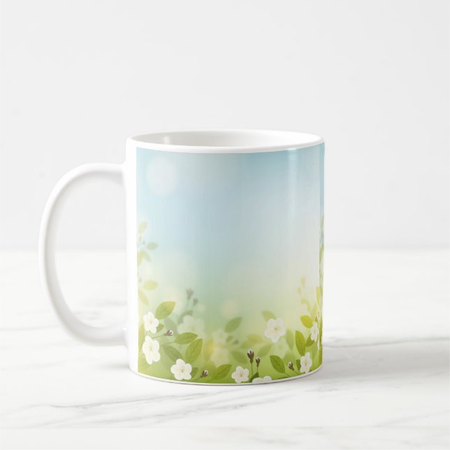 Caneca De Café flower (Esquerda)