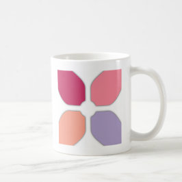 Caneca De Café Flower Cross