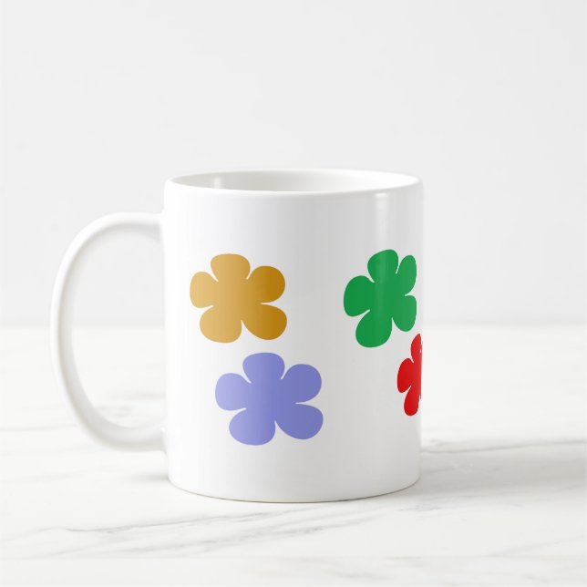 Caneca De Café Flower Cup (Esquerda)