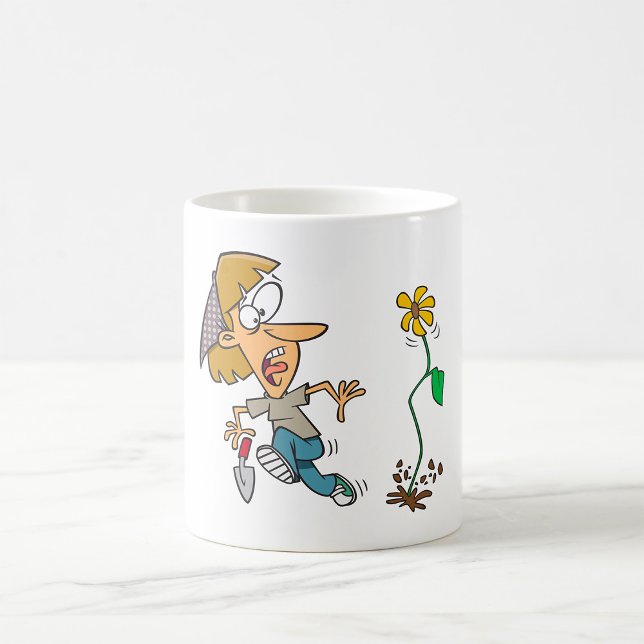 Caneca De Café Flower Fright (Criador carregado)