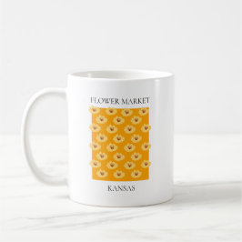 Caneca De Café Flower Market - Kansas