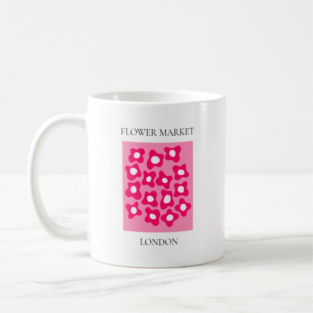 Caneca De Café Flower Market - London (Esquerda)