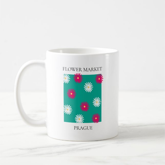 Caneca De Café Flower Market - Prague (Esquerda)