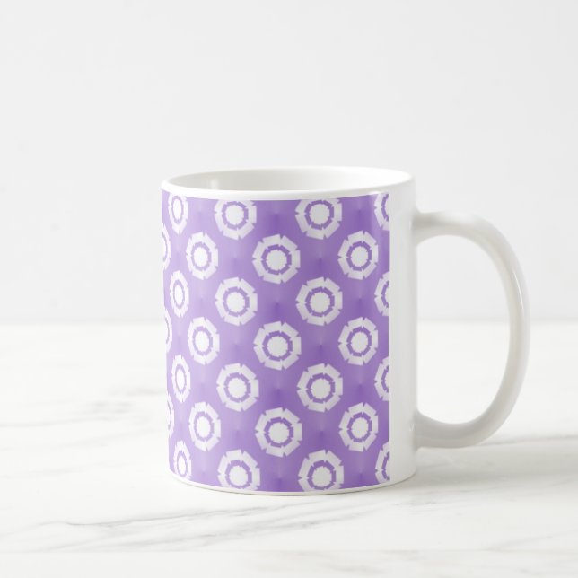 Caneca De Café Flower Mug, Lavanda Adorável (Direita)