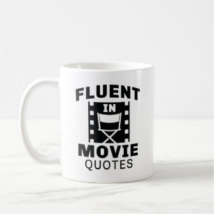 Caneca De Café Fluent In Movie Cotes