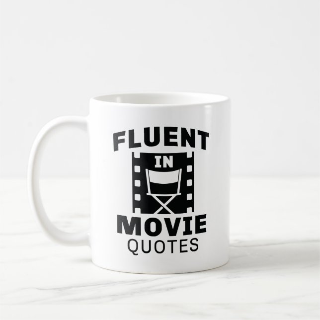 Caneca De Café Fluent In Movie Cotes (Esquerda)