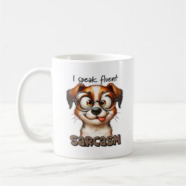 Caneca De Café Fluente em sarcasmo Fox Mug