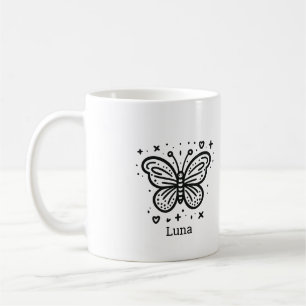 Caneca De Café Fluffy Buffalo Baby - Kawaii Fazenda Animal