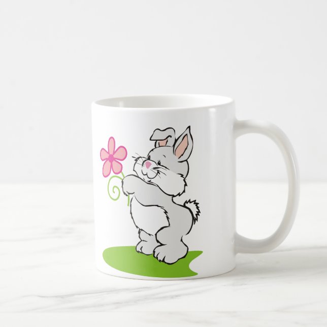 Caneca De Café Fluffy Bunny Mug (Direita)