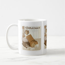Caneca De Café Fluffy sheltie