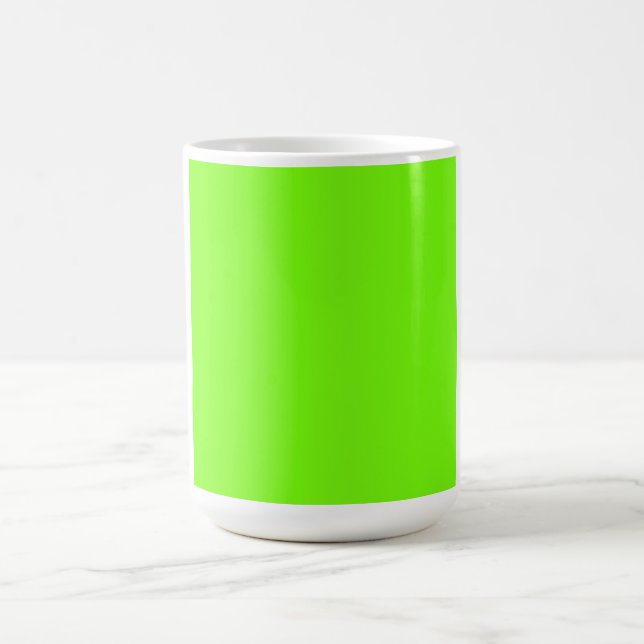 Caneca De Café Fluorescent Green (Centro)