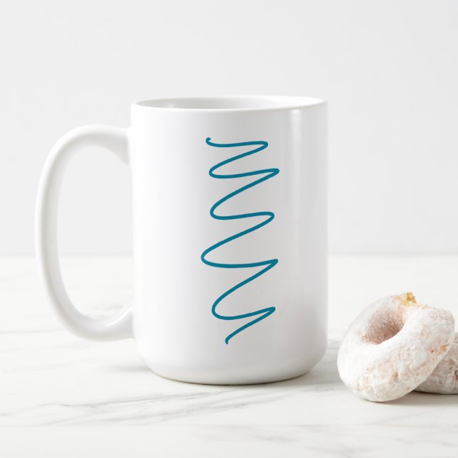 Caneca De Café "Flux Swirl" (Com Donut)