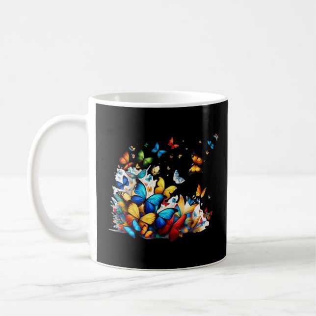 CANECA DE CAFÉ FLUXAS 🦋 MANTEIGA 🌺 CAMISA DOCE (Esquerda)
