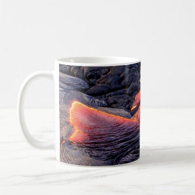 Caneca De Café Fluxo de Lava Basáltica (Esquerda)