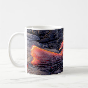 Caneca De Café Fluxo de lava basáltico