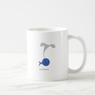 Caneca De Café Fluxos de natação