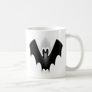 Caneca De Café Flying Funky Halloween Bat Spooky