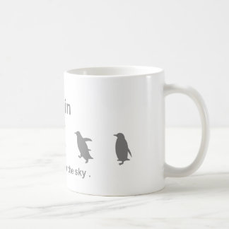 Caneca De Café Flying Penguin2 g5