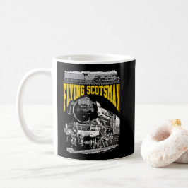 Caneca De Café Flying Scotsman 1923 LNER Train. Steam Locomotive.