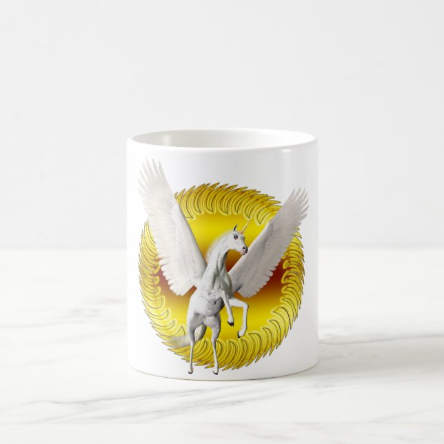 Caneca De Café Flying Unicorn (Centro)