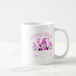 Caneca De Café Fo de Fita Rosa Praça de Suporte ao Guerreiro do C