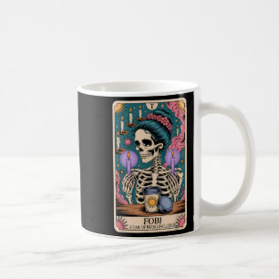 Caneca De Café Fobi Medo De Ser Incluído No Esqueleto Engraçado D