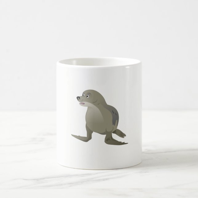 Caneca De Café Foca-cinza (Centro)