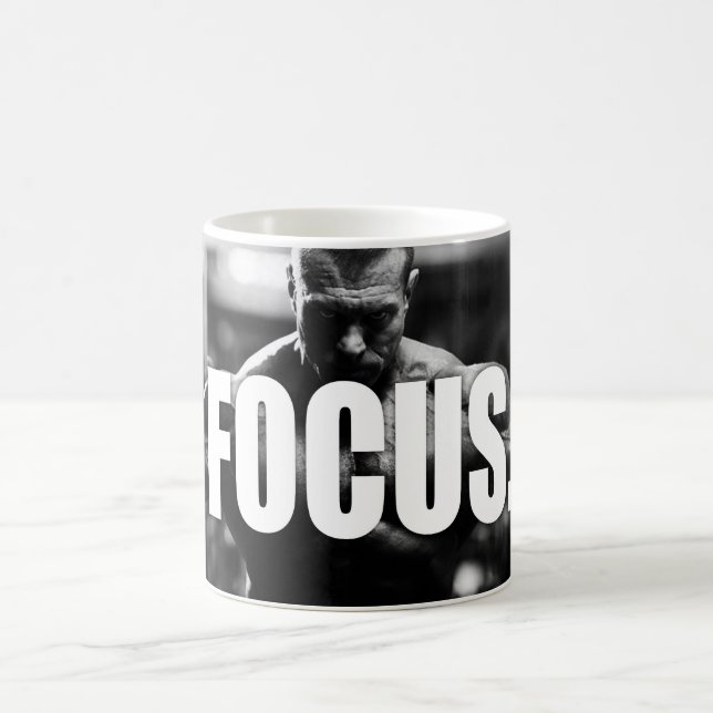 Caneca De Café FOCO - Motivação "Construção de corpo" (Centro)