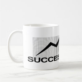 Caneca De Café Foco nas metas: Inspiração motivacional