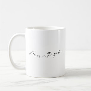 Caneca De Café Foco No Bem