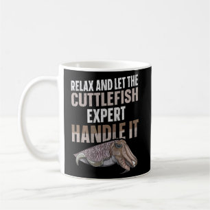 Caneca De Café Foco para Cefalópodes marinhos