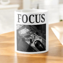 Caneca De Café FOCUS - Fotografia Minimalista da Academia Obscura