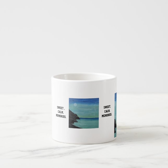 caneca de café fofa, comece o seu dia com memórias (Frente)
