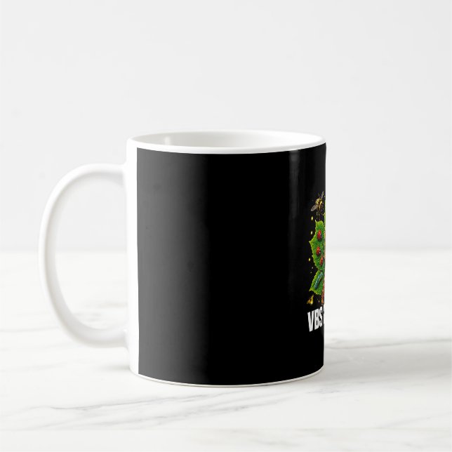 Caneca De Café Fofa vbs 2026 bugs do quintal correspondência féri (Esquerda)