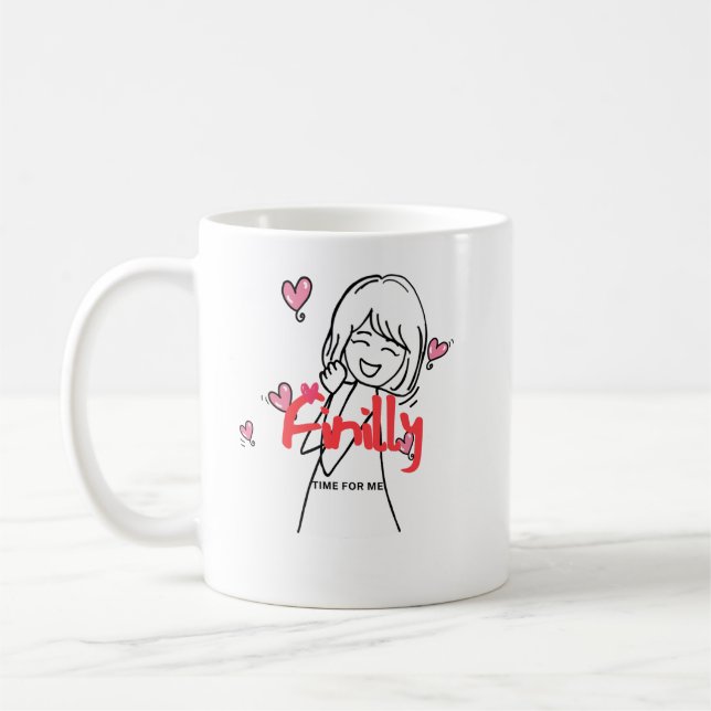 Caneca De Café Fofinho (Esquerda)